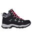 Womens/ladies adventurer printed waterproof walking boots bright pink Mountain Warehouse-4