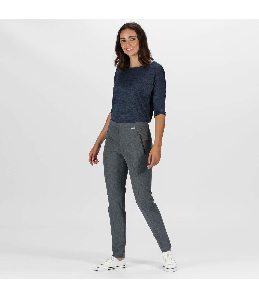 Pantalon de randonnée pentre femme gris Regatta