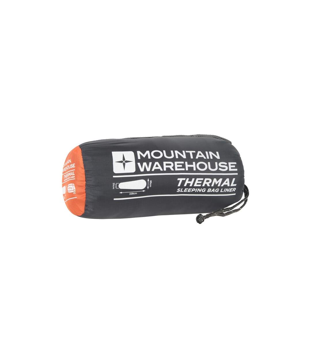 Doublure de sac de couchage taille unique noir Mountain Warehouse-4