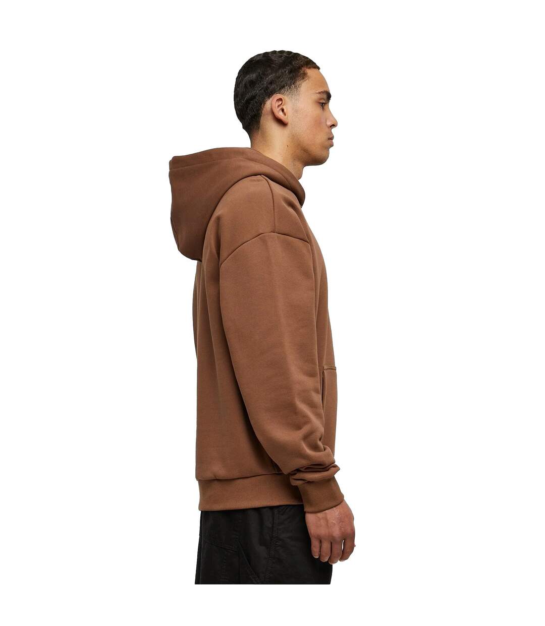 Sweat À Capuche Homme Gris Foncé Urban Classics-4
