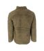 Veste sherpa kaki homme paname brothers full zip-2