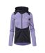 Veste À Capuche Veris Femme Violet Clair Noir IQ-1