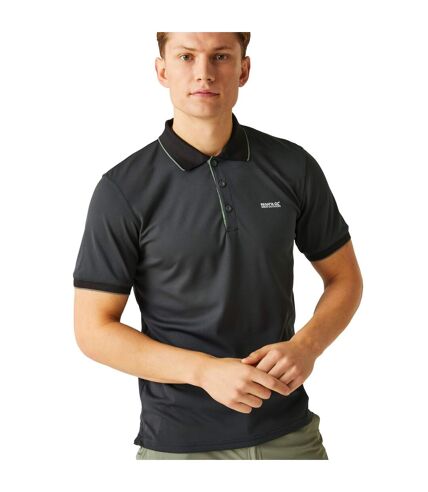 Mens oakmont polo shirt ash Regatta