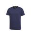 Pack of 2  Mens flint crew neck t-shirt  khaki green/navy blue Mountain Warehouse-2