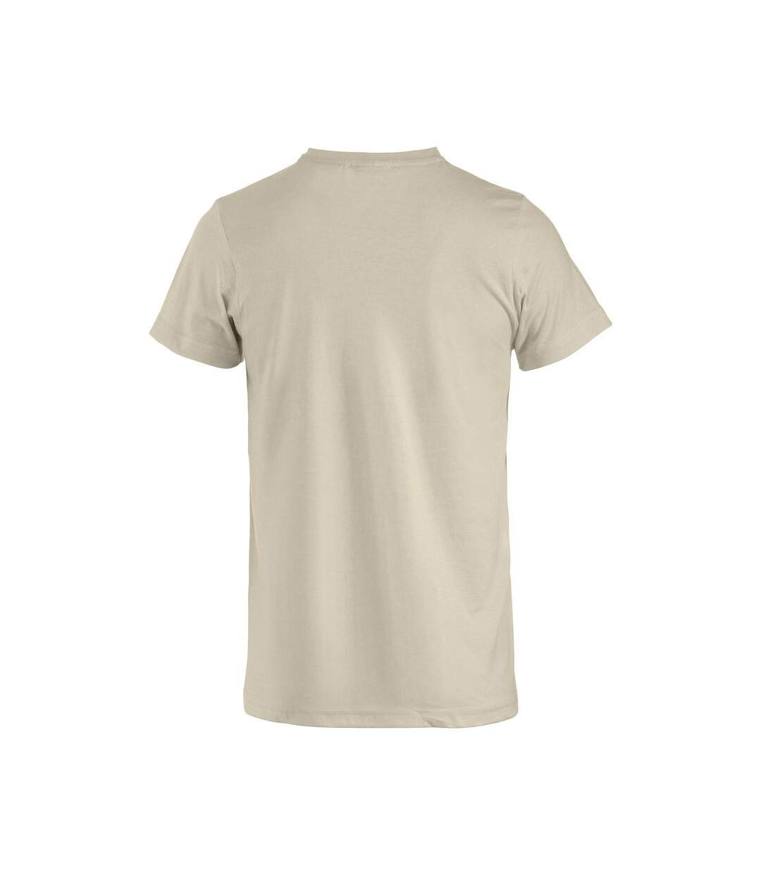 T-shirt basic homme kaki clair Clique