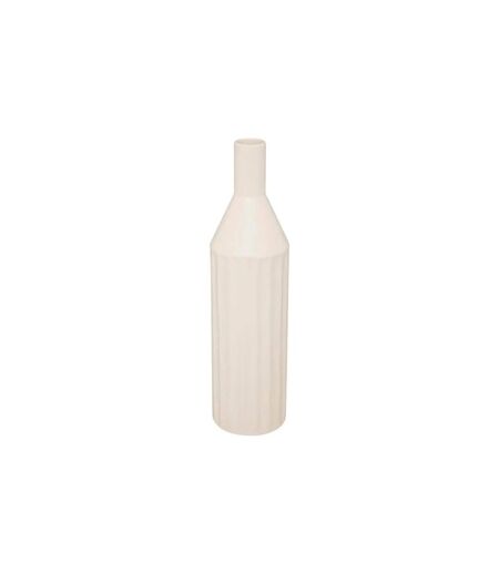 Soliflore Strié Design Seav 30cm Beige