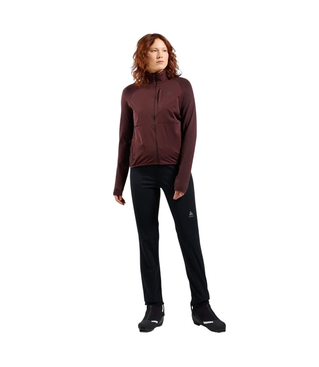 Pantalon De Jogging Brensholmen Femme Noir Odlo-1