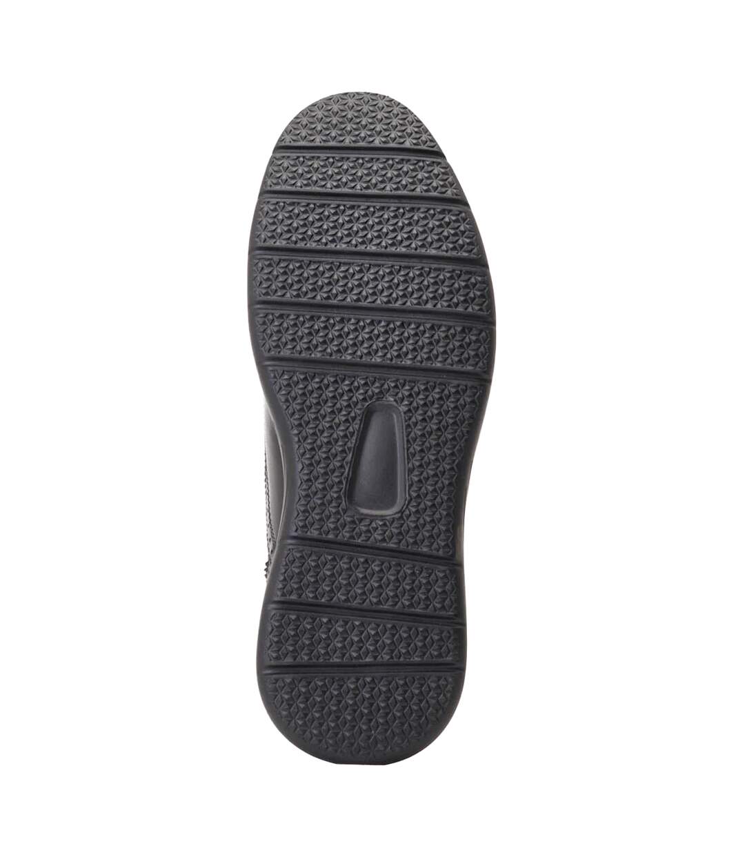 Chaussures Brogues Flight Homme Noir Base London-3