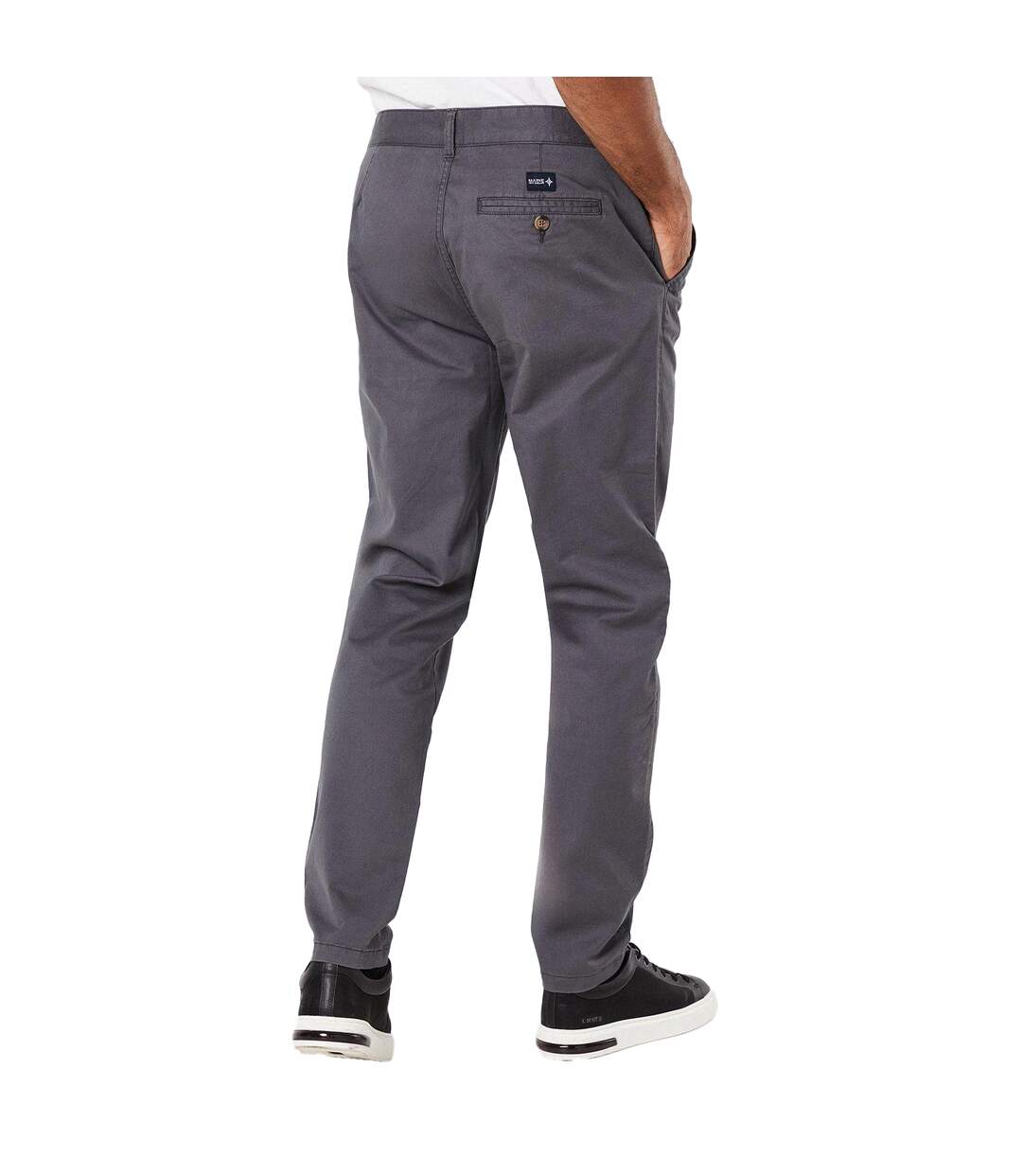 Chino homme gris foncé Maine-2