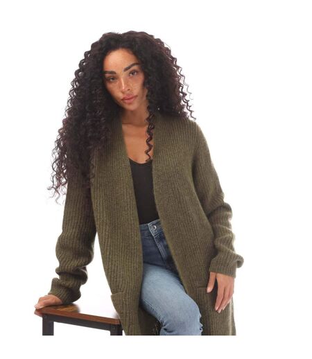 Cardigan C_fanidas Femme Vert Boss
