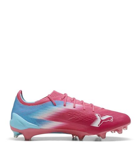 Mens Ultra 5 Ultimate Firm Ground Football Boots Blue Pink Puma