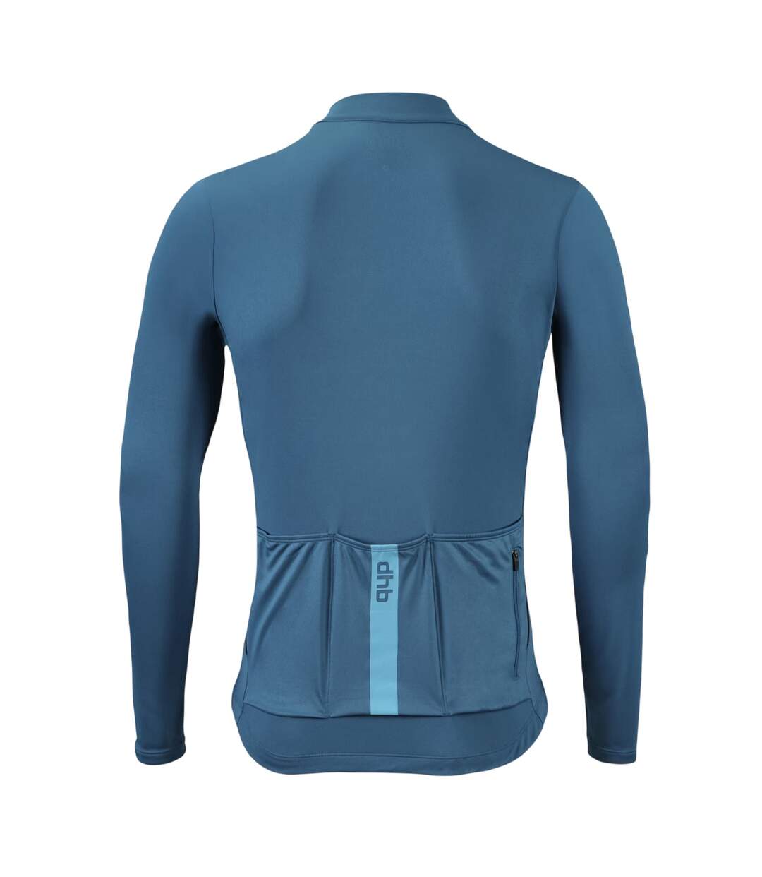 Mens Blok Lightweight Long-sleeved Cycling Jersey Ink Blue Dhb-2