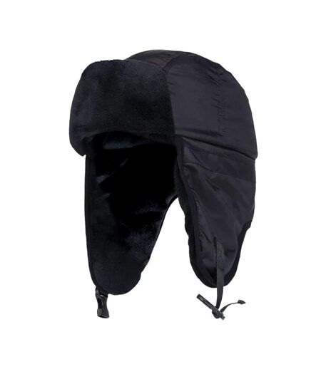 Mens Waterproof Fleece Lined Winter Thermal Trooper Trapper Hat