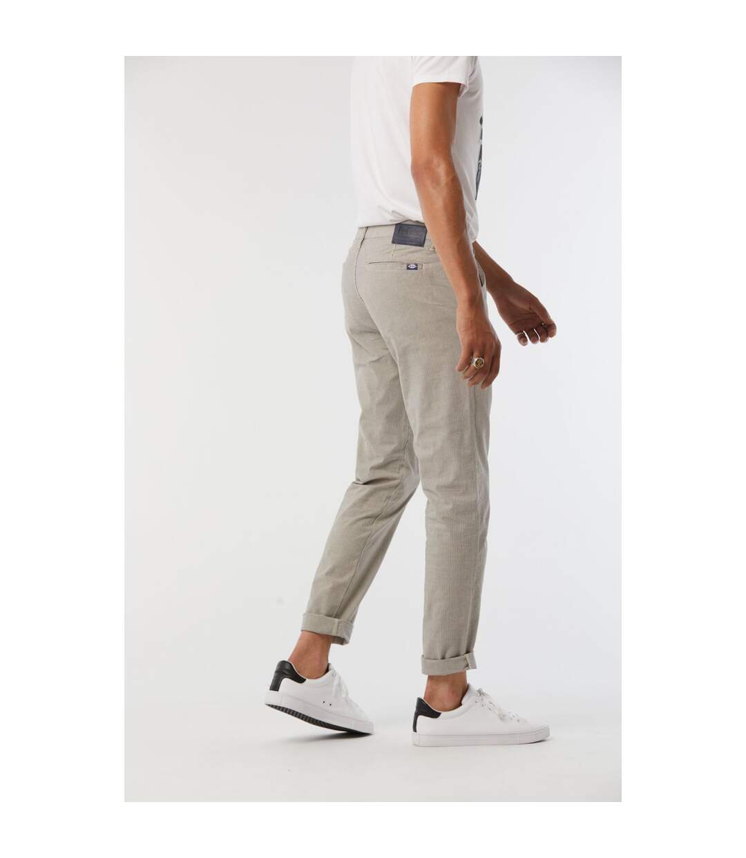 Pantalon coton slim NEILS