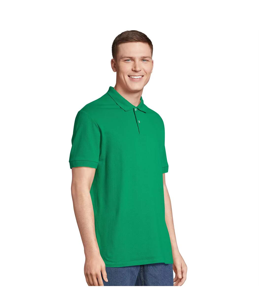 Polo Pacific Adulte Vert Vif SOLS-3