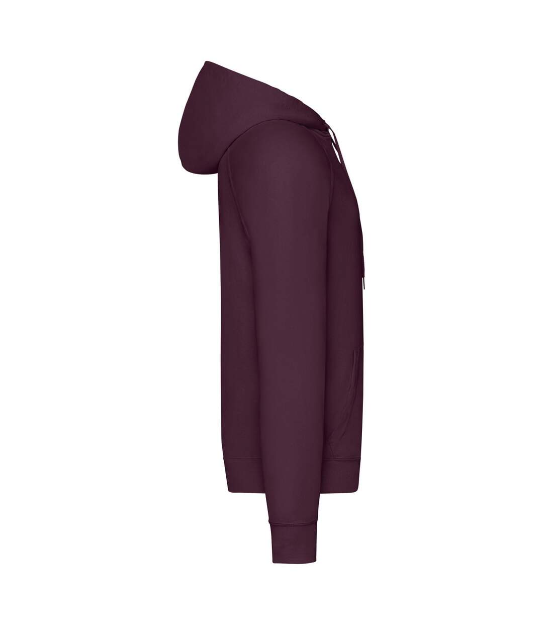 Sweat À Capuche Homme Bordeaux Fruit Of The Loom-3