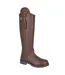 Womens/ladies Georgia Leather Country Boots Brown Woodland-1