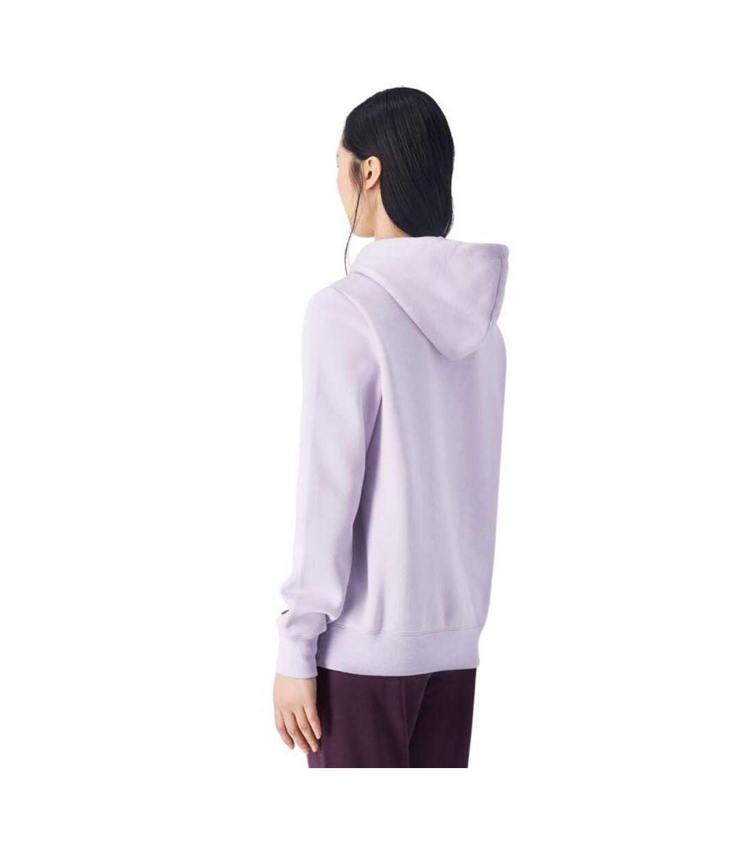 Sweat À Capuche Motif/style Logo Sur Poitrine Femme Violet Clair Champion-3