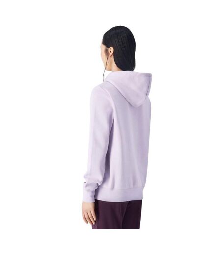 Sweat À Capuche Motif/style Logo Sur Poitrine Femme Violet Clair Champion