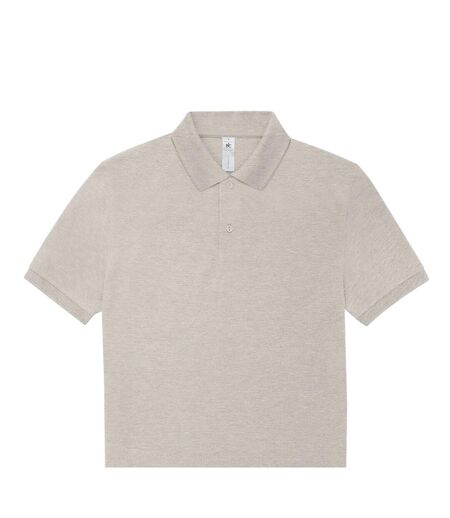 Polo my homme gris clair chiné B&C B&C