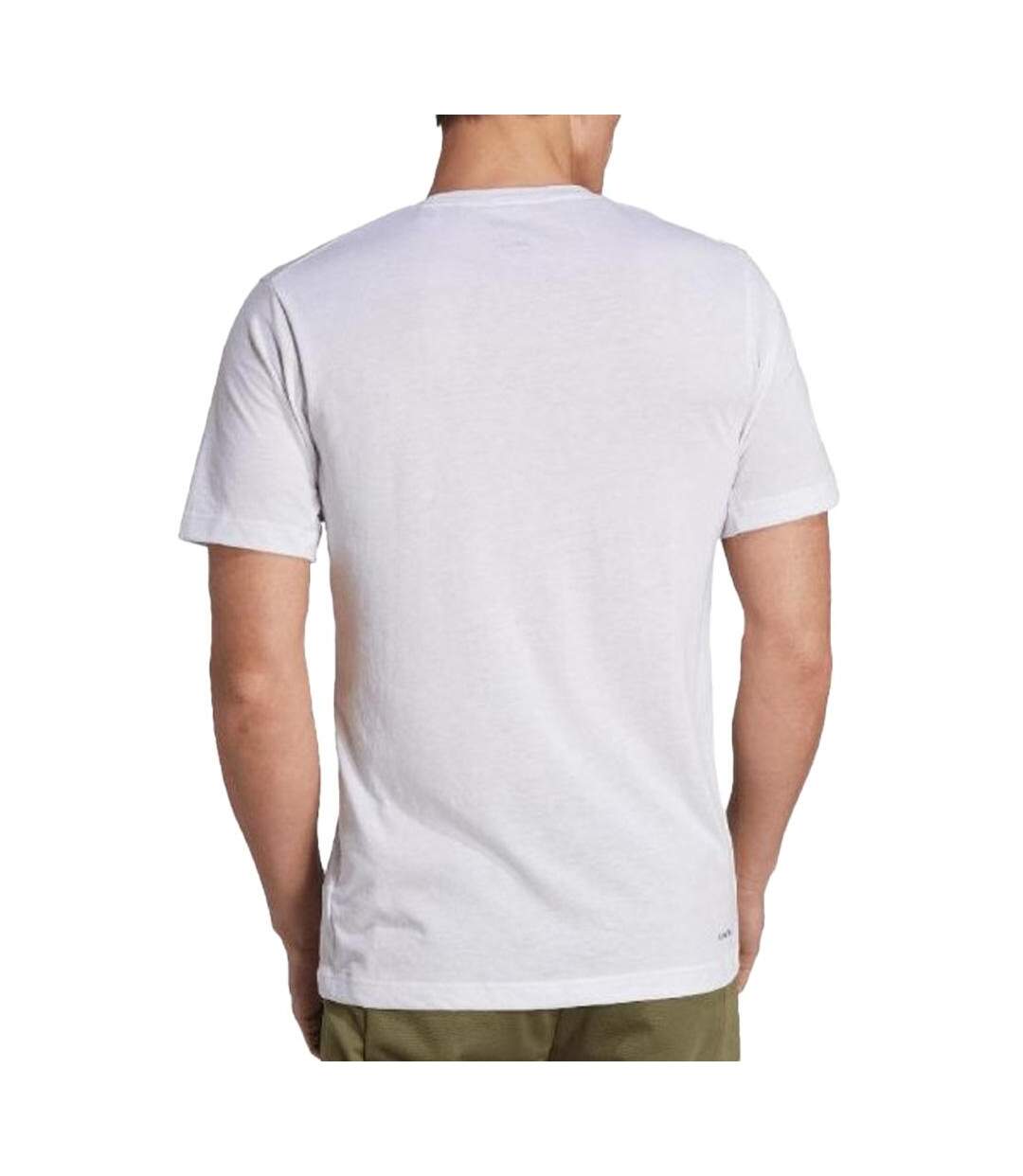 T-Shirt blanc homme adidas ij9603 - m-2
