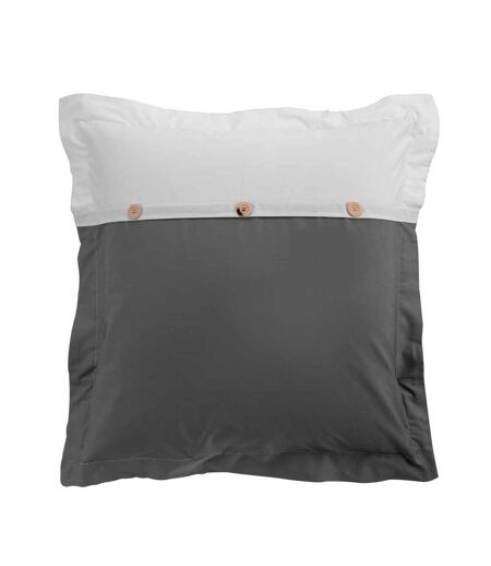 Parure de Lit 3 Pièces Versa 240x220cm Anthracite