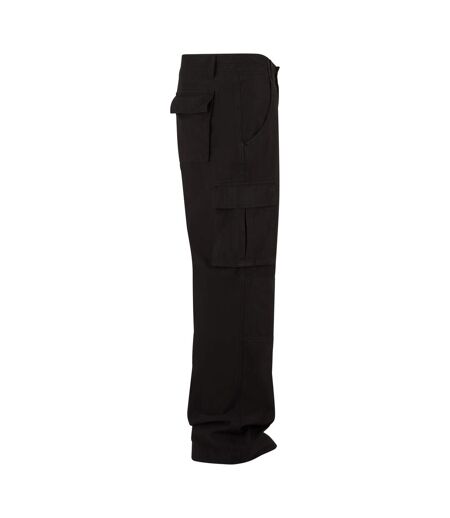 Pantalon À Poches Classic Homme Noir Build Your Brand