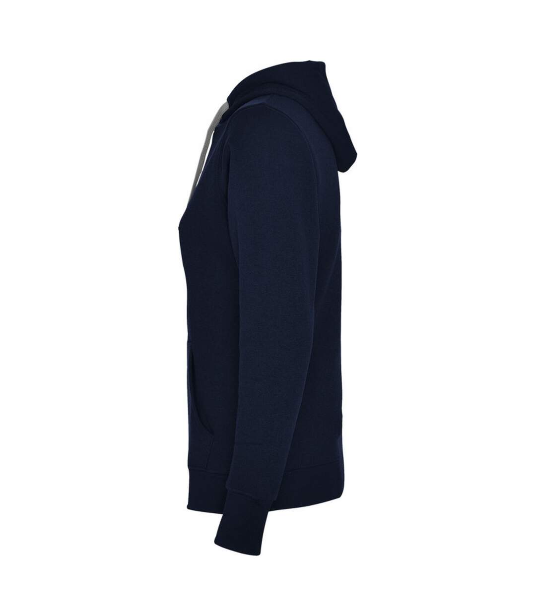 Sweat À Capuche Urban Femme Bleu Marine Gris Chiné Roly-4