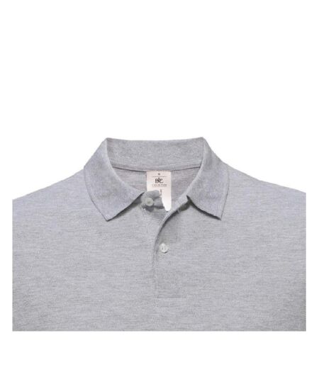 B&c Id.001 Polo À Manches Courtes Pour Hommes Gris B And C