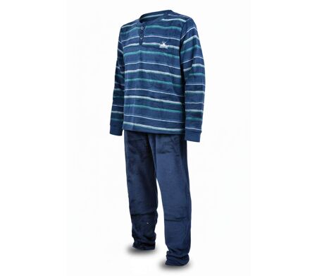 Pyjama Homme Hiver Polaire Doux ADVENTURE J2565