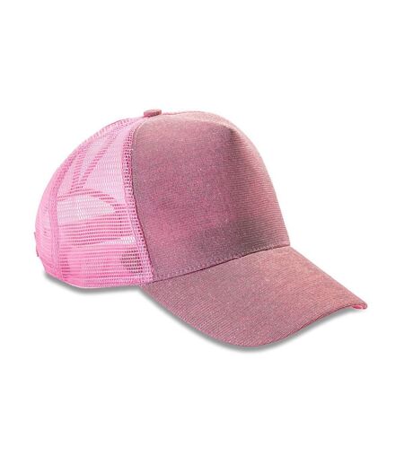Casquette scintillante adulte - RC090X - rose