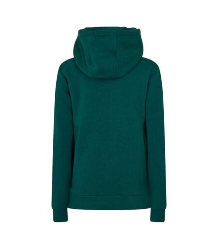 Sweat À Capuche Avec Cordons Manches Longues Femme Vert Foncé Castore