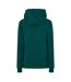 Sweat À Capuche Avec Cordons Manches Longues Femme Vert Foncé Castore-2