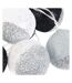 Guirlande lumineuse boules pailletées 10 leds-3