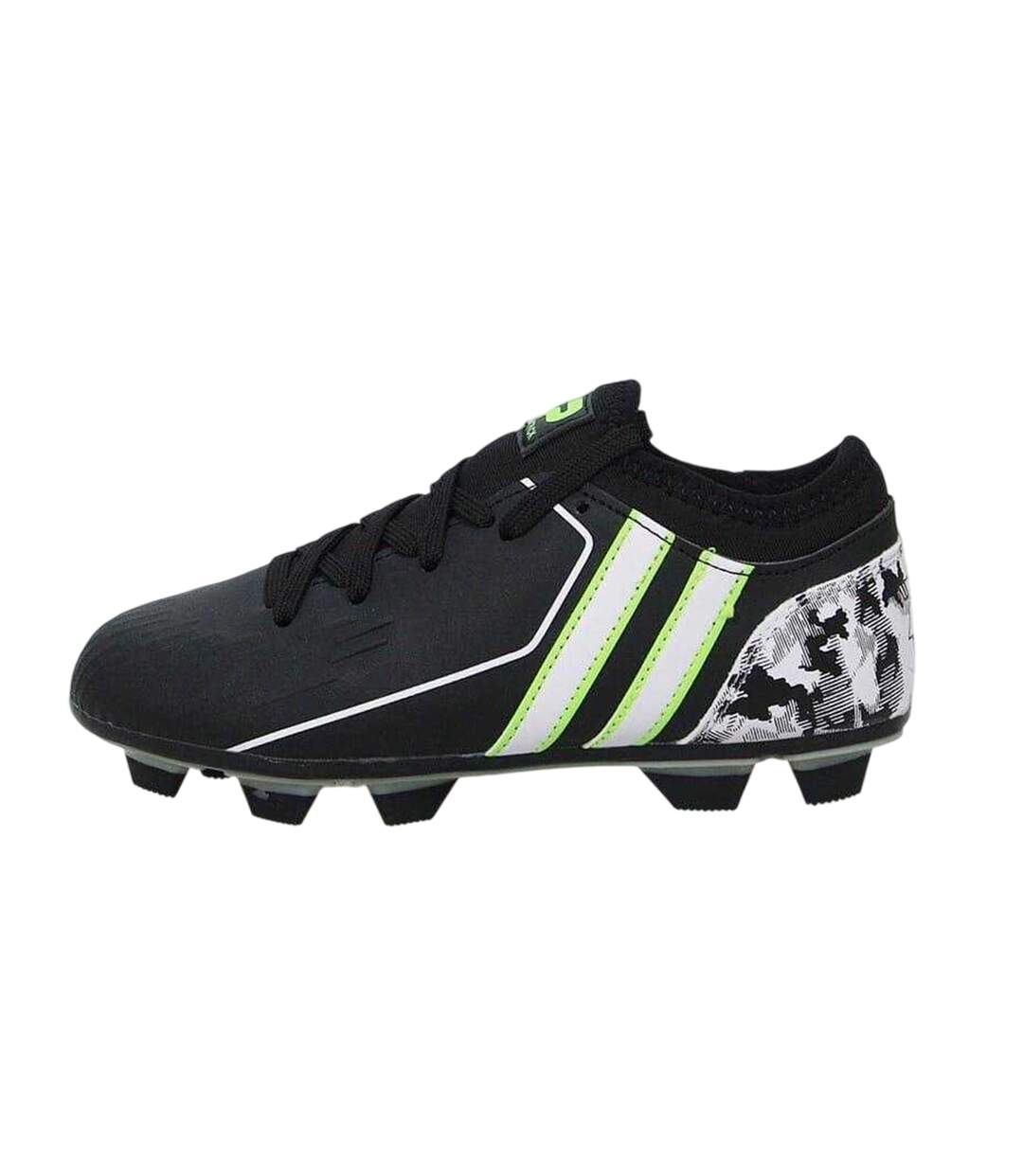 Childrens/kids Camouflage Football Boots Black Patrick-2