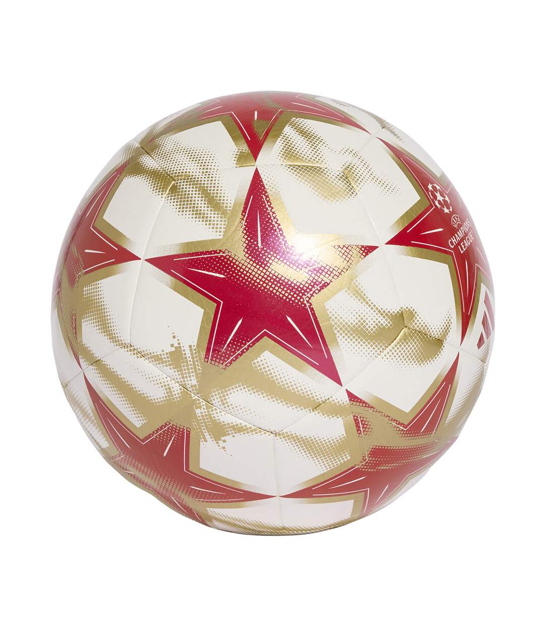 Ballon De Foot Motif/style Logo Étoile 26/27 Club Taille 5 Blanc Rouge Adidas-2