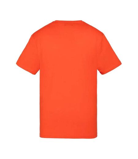 T-shirt orange homme schott emb - l