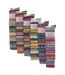 6 Pairs Ladies Knee High Nordic Patterns Socks-2