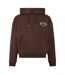 Mens Campus Logo Hoodie Brown Belier-1
