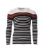 Pull Marine/Blanc Homme Paname Brothers 2578