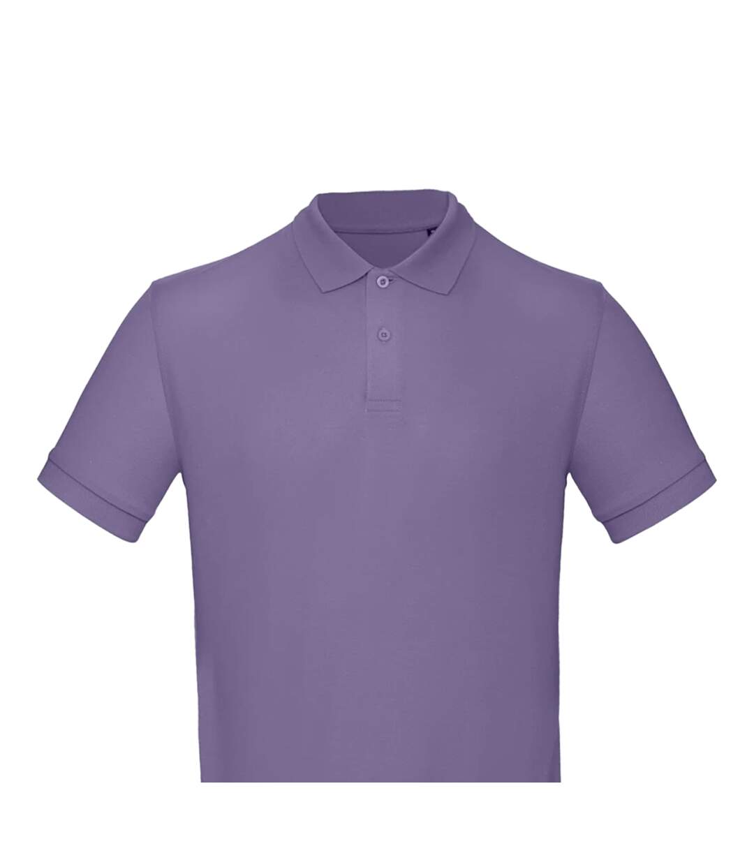 Polo homme lilas B&C