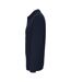 Unisex Adult Planet Long-sleeved Polo Shirt French Navy SOLS-3
