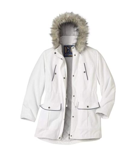 Parka femme blanc cassé Atlas For Women