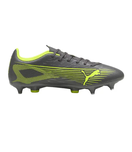 Mens Ultra Play Cleated Soft Ground Football Boots Matted Silver Puma