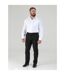 D555 Pantalon Uni Et Cintré Grande Taille Yarmouth Homme Noir Duke-1
