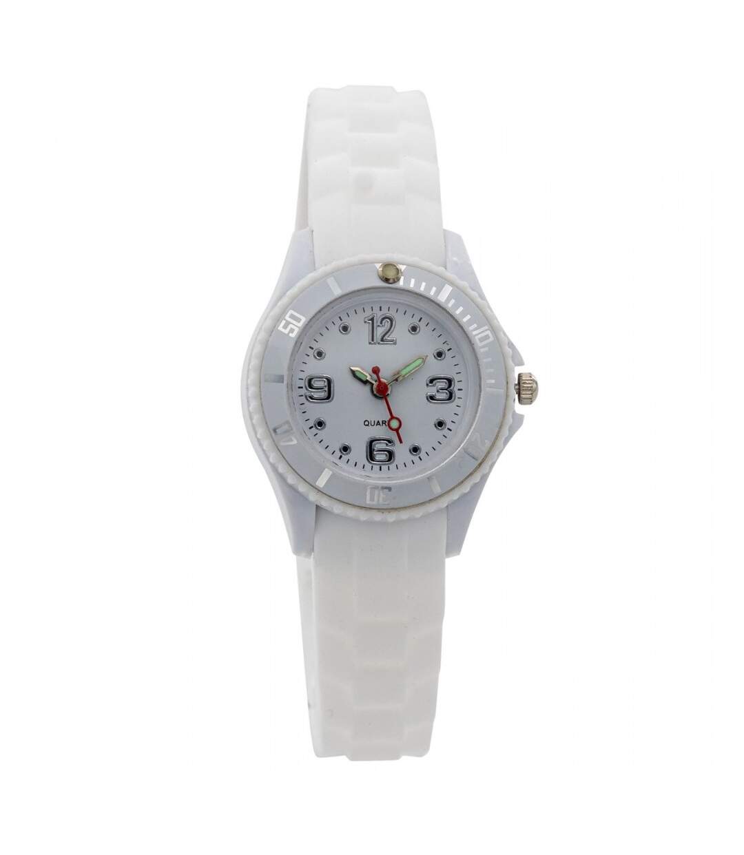 Superbe Montre Enfant Silicone Blanc CHTIME