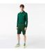 Mens Fleece Shorts Green Lacoste-3