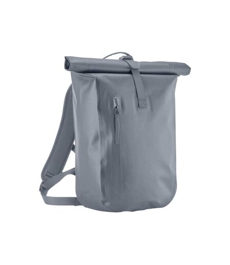 Sac À Dos Motif/style Haut À Rouler Lite Taille Unique Bleu Gris Quadra