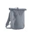 Sac À Dos Motif/style Haut À Rouler Lite Taille Unique Bleu Gris Quadra-2