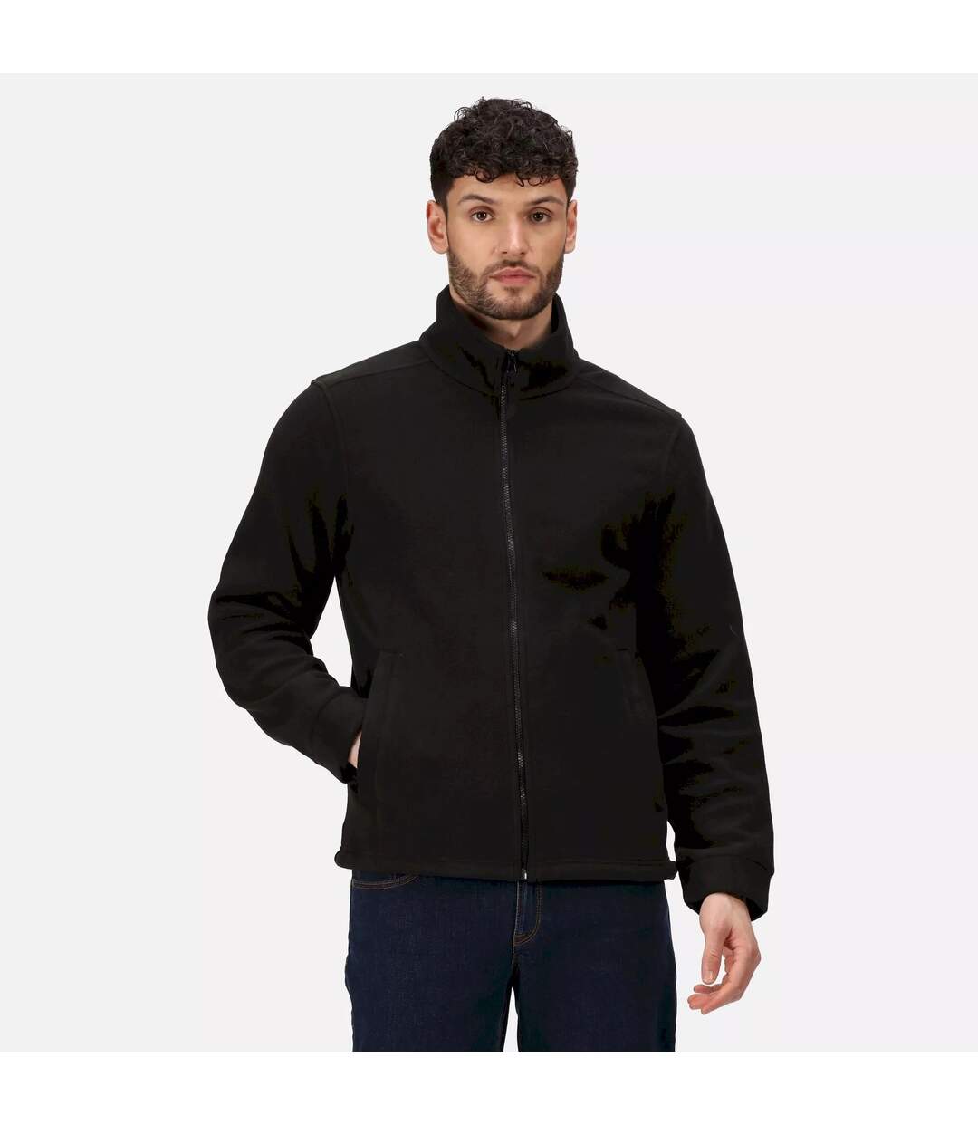 250 Veste Polaire Classique Homme Noir Regatta-1